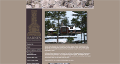Desktop Screenshot of barnesstonemasonry.com